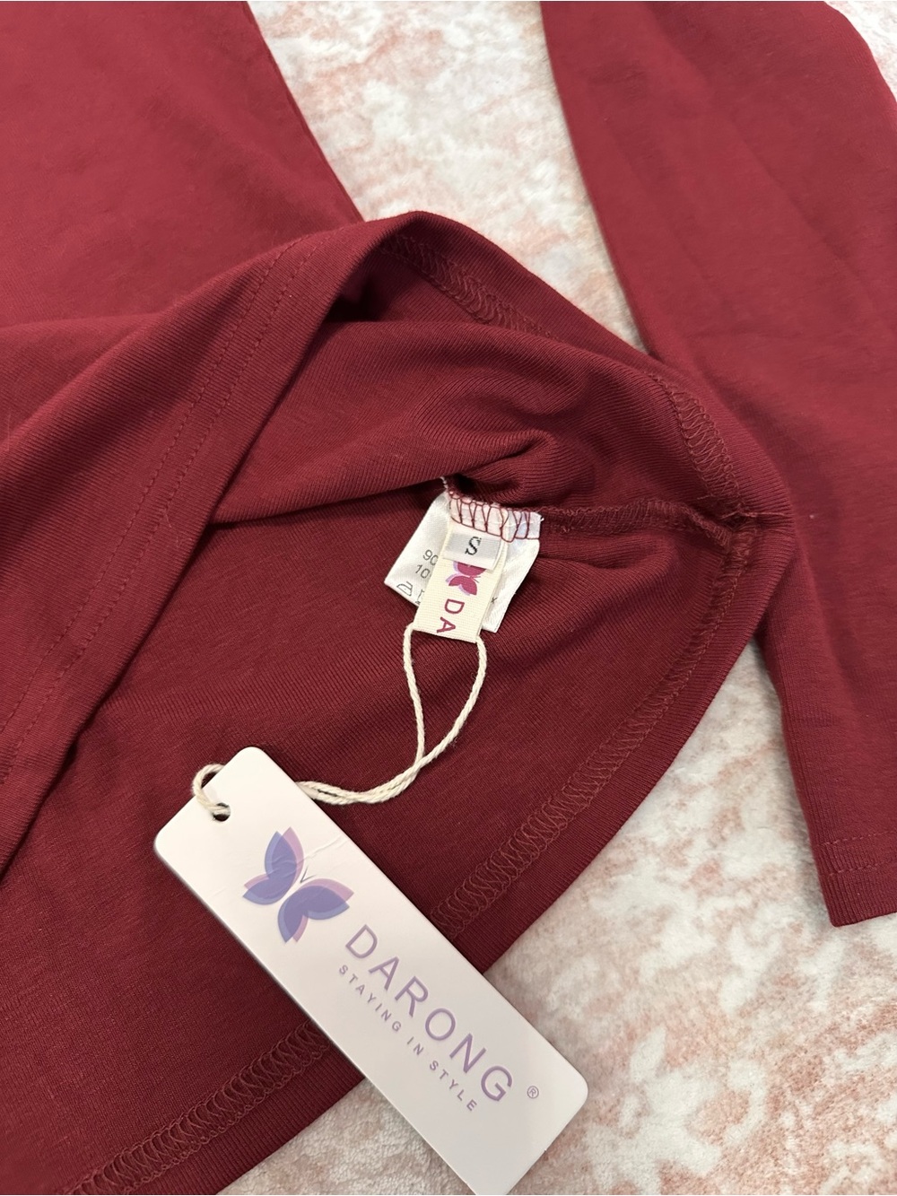 NWT 🥀 Boat Neck Slim Fit Long Sleeve Top - Picture 4 of 8